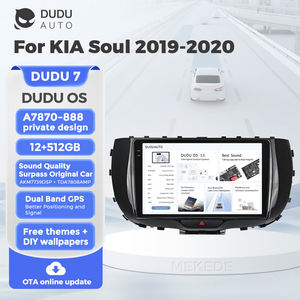 DUDU7 Pure android13 8Core 2K A7870-888 12 + 512GB Navegación inteligente para coche para KIA Soul 2019-2020 GPS de doble banda BT5.0 2DIN - Product Image 2