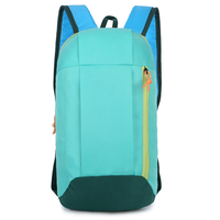 MKW4116 10 pièces Sac à dos léger personnalisé avec logo Sac à dos de sport décontracté portable pour l'extérieur Voyage Randonnée Sacs de 10L