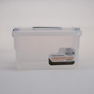 4,5L Kunststoff-Aufbewahrungsbox Hochwertige Transparente PP Stapelbare Organizer-Box mit Deckel und Verschlüssen für Küche, Zuhause, Büro, Medizin - Product Image 2