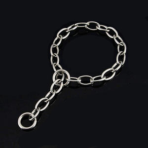 304ステンレス鋼3mm 3.5mm 4mm Martingaleペット犬トレーニングPチェーンネックレス犬の首輪ピットブルキューバンリンクドッグチェーン - Product Image 3