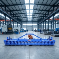 Herse à disques Shuangjian à entraînement direct, haute productivité et garantie d'un an, pour le déchaumelement et le nivellement du sol