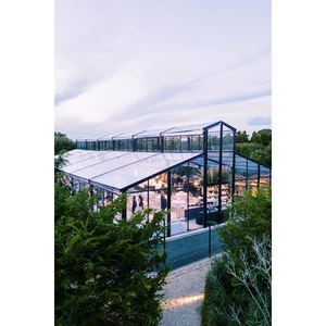 Transparent Marquee Wedding Party <strong>Tent</strong> Black Frame with Clear PVC Cover Aluminum for Indoor Use Accommodates 500 People - Product Image 4