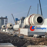 Séchoir à tambour rotatif lait en poudre tapioca farine d'igname chinoise et industriel électrique sable sel grignons sciure de bois cylindre séchoir