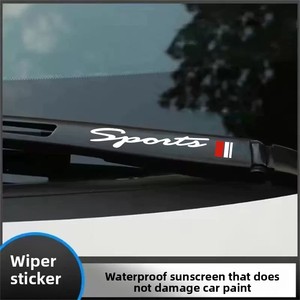 Pegatinas Adhesivas Universales para Coche, Reflectantes, Deportivas, Personalizadas y Creativas, para Limpiaparabrisas - Product Image 3