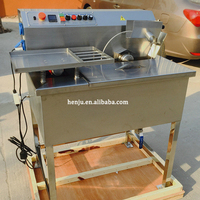 Déposeur de chocolat manuel, couverture pour lait, café, chocolat chaud, tempérage, fabrication, fonte, machine à enrober 220v, petite taille