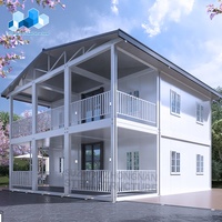 Maison mobile de luxe à 2 étages, personnalisable et détachable, Zhongnan, maison modulaire, mini-maison, maison préfabriquée, maison en conteneur préfabriqué, villa