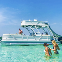 Tendance du moment : Bateaux pontons CE pour les activités de loisirs aquatiques en famille, OEM/ODM, nouveau bateau de pêche pour le surf