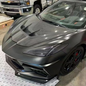 Nuovo cofano cofano anteriore in fibra di carbonio per Corvette C8 Z07 Stringray Z06 <span class=keywords><strong>Eray</strong></span> 2019 da 2024 - Product Image 5