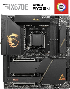 Para MSI MEG X670E Placa-Mãe ATX AM5 Soquete DDR4 Dupla Memória Canal para AMD para Ryzen 7000 Servidor Novo Disco Rígido SATA - Product Image 2