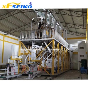 Tùy chỉnh được thiết kế 36 tấn mỗi ngày ngô & bột mì Máy phay với động cơ như thành phần cốt lõi & tích hợp hệ thống đóng gói - Product Image 2