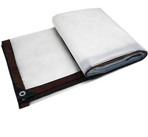 Bâche imperméable <span class=keywords><strong>renforcée</strong></span> en PVC transparent <span class=keywords><strong>pour</strong></span> la protection des serres et des plantes - Product Image 5