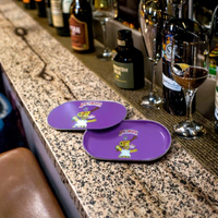 Plateau d'argent-caisse en fer blanc en métal imprimé personnalisé pour accessoires de restaurant bar