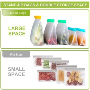 Maßgefertigter Quadratischer Küchenorganizer Wiederverwendbare Aufbewahrungsbeutel für Obst und Gemüse - Product Image 5