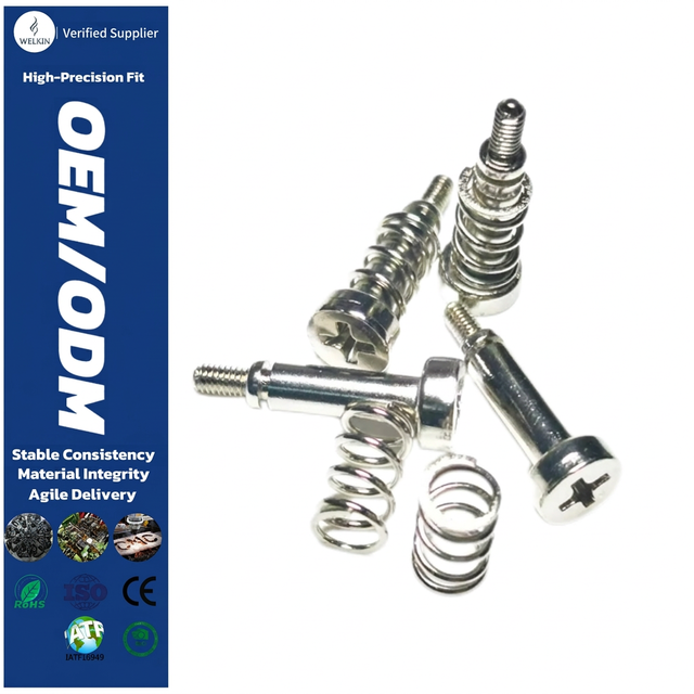 CPU Heatsink Spring Loaded Captive Screw Phillips Head Stainless Steel Step Shoulder Bolt PCB Mounting Hardware Kit
