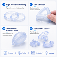 Fabricant de pièces en caoutchouc silicone LSR de qualité médicale, joints et garnitures moulés sur mesure pour les dispositifs respiratoires et médicaux OEM