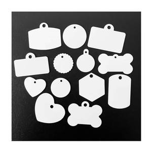 Placas de Identificación Redondas de Aluminio <span class=keywords><strong>para</strong></span> <span class=keywords><strong>Perros</strong></span>, con Diseño de Concha, <span class=keywords><strong>para</strong></span> Sublimación, en Blanco, <span class=keywords><strong>para</strong></span> Mascotas, Venta Caliente 2024 - Product Image 2