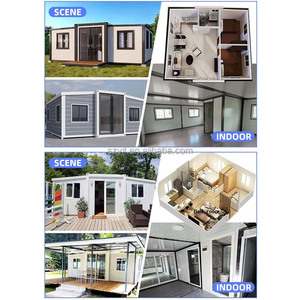 Casa Contenedor Expandible de Techo Triangular, Apartamento de Lujo en China, Casa Contenedor Expandible en Venta a Bajo Precio para Hotel - Product Image 4