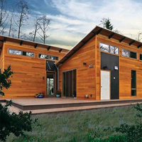 Maisons préfabriquées de villa de luxe, cadre en acier, maisons de chantier, chine
