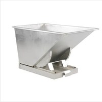 Nouvelle benne basculante en acier pour chariot élévateur à vendre