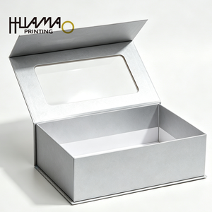 Caja de Regalo Elegante y Suave con Ventana Transparente para Regalos de Productos para Bebés Recién Nacidos - Product Image 3