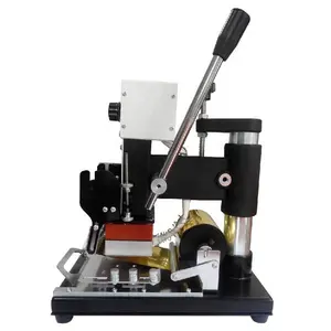 Máquina de estampación en caliente, máquina de prensado en caliente para funda/tarjeta de pvc, impresión en caliente