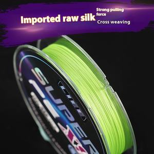 Ligne <span class=keywords><strong>de</strong></span> pêche tressée en PE à 9 brins <span class=keywords><strong>ultra</strong></span>-résistante pour la pêche au gros, super-ligne haute résistance à l'abrasion pour l'eau salée - Product Image 2