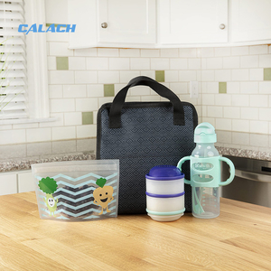 <span class=keywords><strong>Sac</strong></span> <span class=keywords><strong>isotherme</strong></span> de voyage pour biberons et lait maternel en polyester de haute qualité avec isolation en feuille d'aluminium - Product Image 4