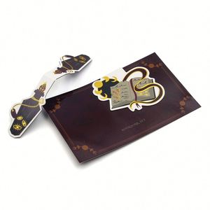 Minimalist Wholesale Die Cut <b>Bookmark</b> Inspiration Custom Shaped Personalised Magnetic <b>Bookmarks</b> - Product Image 5