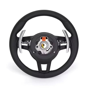 Volant de voiture sport en cuir JIANSHAN Cayman 991 911 992 718 918 Accessoires - Product Image 4