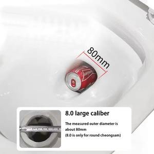 लक्जरी एक टुकड़ा सिरेमिक wc सेंटियोरोस Wc गोल्ड लाइन डिजाइन बाथरूम सिरेमिक एक टुकड़ा सोने के सफेद रंग के शौचालय कटोरे - Product Image 5