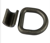Anneaux en D et clips polyvalents en acier forgé au carbone 3/4 pour la fixation de charges complexes