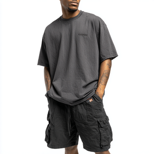 Camisetas de Algodón Grueso de Alta Calidad, Personalizadas con Marca, Impresas y Bordadas para Hombre - Product Image 3