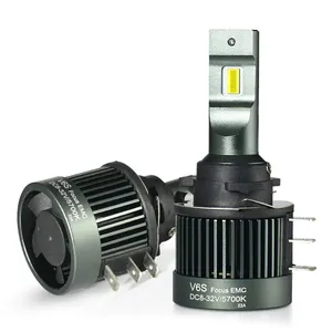 ODM Faros Focos Luc Led Lampadas汽车照明系统15000Lm Luces para Carros H15前照灯DRL用于汽车卤素Led前灯