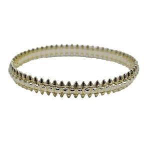 Novedades Popular Pulsera de bala de diamante de circón 5A de cobre chapado en oro de alta calidad para mujer - Product Image 4