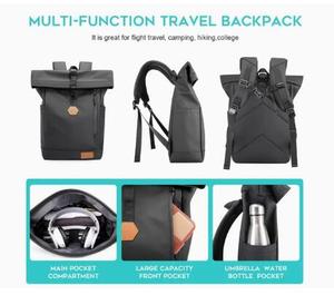 Mang theo trên ba lô phù hợp với 15.6 inch máy tính xách tay Ba lô không thấm nước cho nam giới và phụ nữ đi du lịch Ba lô cabin kích thước cho máy bay - Product Image 2