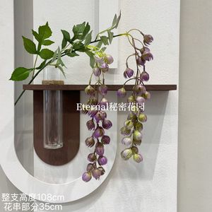 Décoration suspendue en plastique en forme de flocon de neige et de fruits, style jardin secret, pour mariage, maison, restaurant - Product Image 3