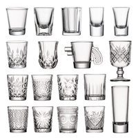 Vente en gros de gobelets à espresso personnalisés avec logo, 2 oz, 50 ml, mini, épais, réutilisables, verres à shot pour vin, whisky, pour sublimation