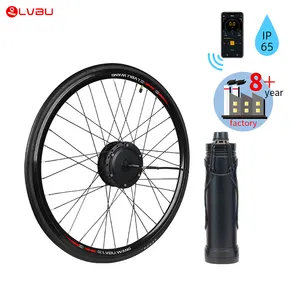 Kit di conversione E-bike 250w 350w brevetto mozzo anteriore 20 24 26 27.5 28 29 pollici 700C ruota kit di conversione bici elettrica con batteria