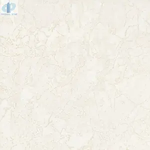 Marble texture living room ceramic floor tiles white polished tiles 500x500 mm glossy ceramic tile