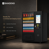BANDENG BD6610 22T Self Service Vending Machine for Snack and Beverage Retail With 60SKU Refrigerated Cabinet Sales Use