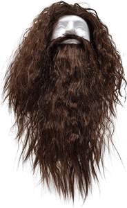 Cosplay de Navidad <span class=keywords><strong>Hobbit</strong></span> Gandalf Cosplay peluca y barba conjunto tocado para fans de <span class=keywords><strong>El</strong></span> Señor DE LOS Anillos fiesta y vacaciones decoración DIY - Product Image 3