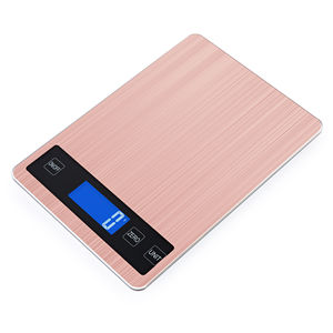 रिचार्जेबल खाना पकाने 5kg 10kg 33lb/15kg पोषण वजन वजन मापने खाद्य स्टेनलेस स्टील निविड़ अंधकार रसोई पैमाने पर - Product Image 2