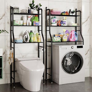 Étagère de rangement pour toilettes Lida, 60x70 cm, autoportante, rectangulaire, durable, pour salle de bain - Product Image 2