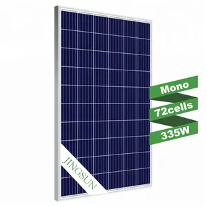 Jingsun hot sell 5BB 330w 345w 350w pv modules 72cells poly 335w solar panels