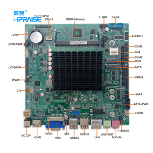 เมนบอร์ดอุตสาหกรรมคุณภาพสูง J6412 2.6Ghz DDR4 2 LAN HDM VGA MINI ITX - Product Image 3