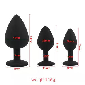 Tapón Anal con Control Remoto Inalámbrico, 10 Frecuencias de Vibración, Material de Silicona, Juguete Sexual para Mujeres, Diversión SM - Product Image 1