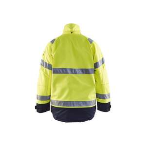 BLAKLADER - 482819003389L Veste hiver haute visibilité Jaune/Bleu marine-EAN 7330509239520 HI-VIS WORKWEAR - Product Image 2