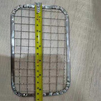 Barquette jetable rectangulaire en aluminium Haojinyi CH014 pour barbecue au charbon, boîte à emporter, grille chauffante, fabriquée au Fujian, Chine