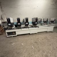 Machine de soudage sans soudure haute précision à quatre têtes pour portes et fenêtres en PVC/UPVC
