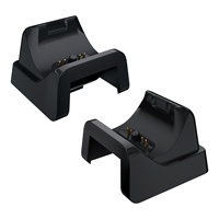 Extremate Redesign Black Risedock Kit ekstensi dudukan PS5 pemanjang Dock pengisi daya untuk PS5 extremate Rise Remap kit
